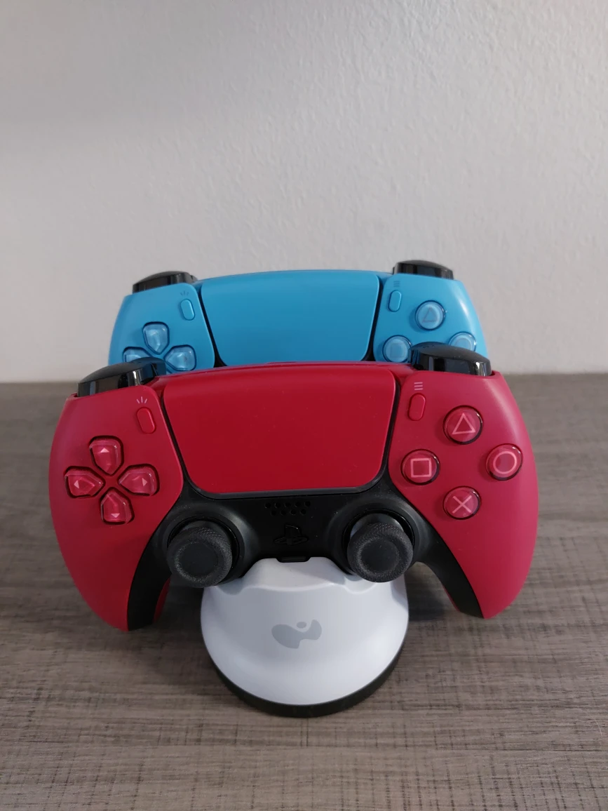 PS5 Controllers and Charging Station