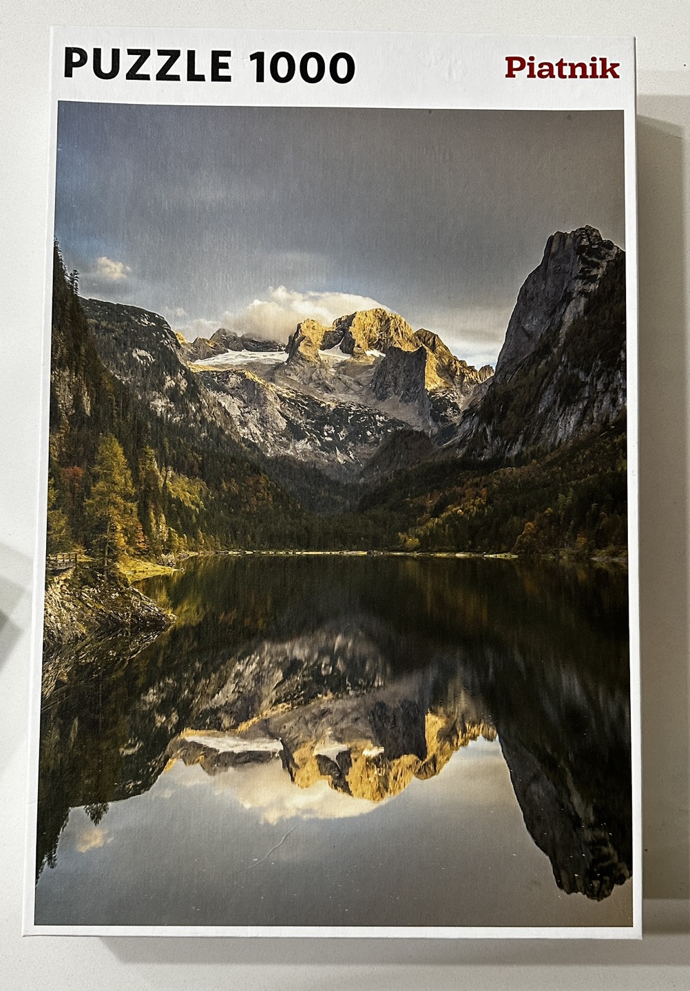 1000 piece puzzle of mountains