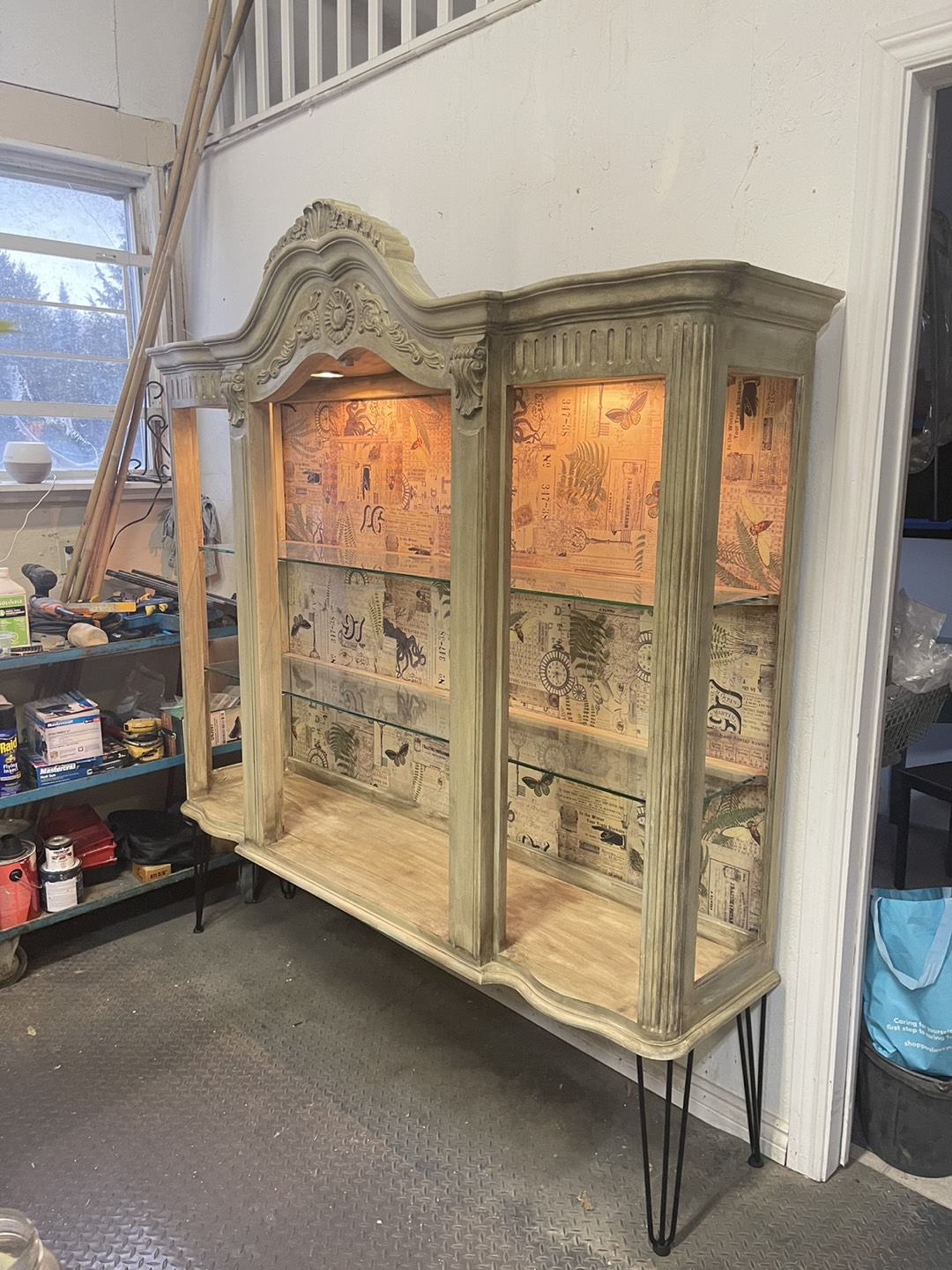 China Cabinet - Up-cycled furniture project - photo 3