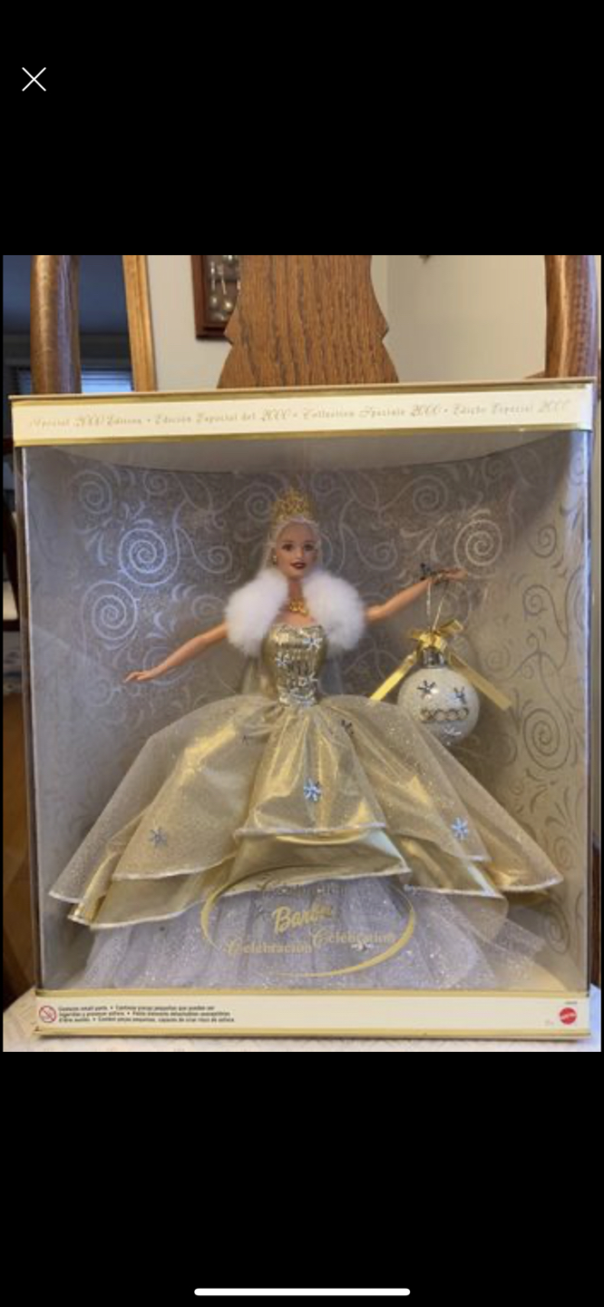 Celebration Barbie year 2000 thumbnail