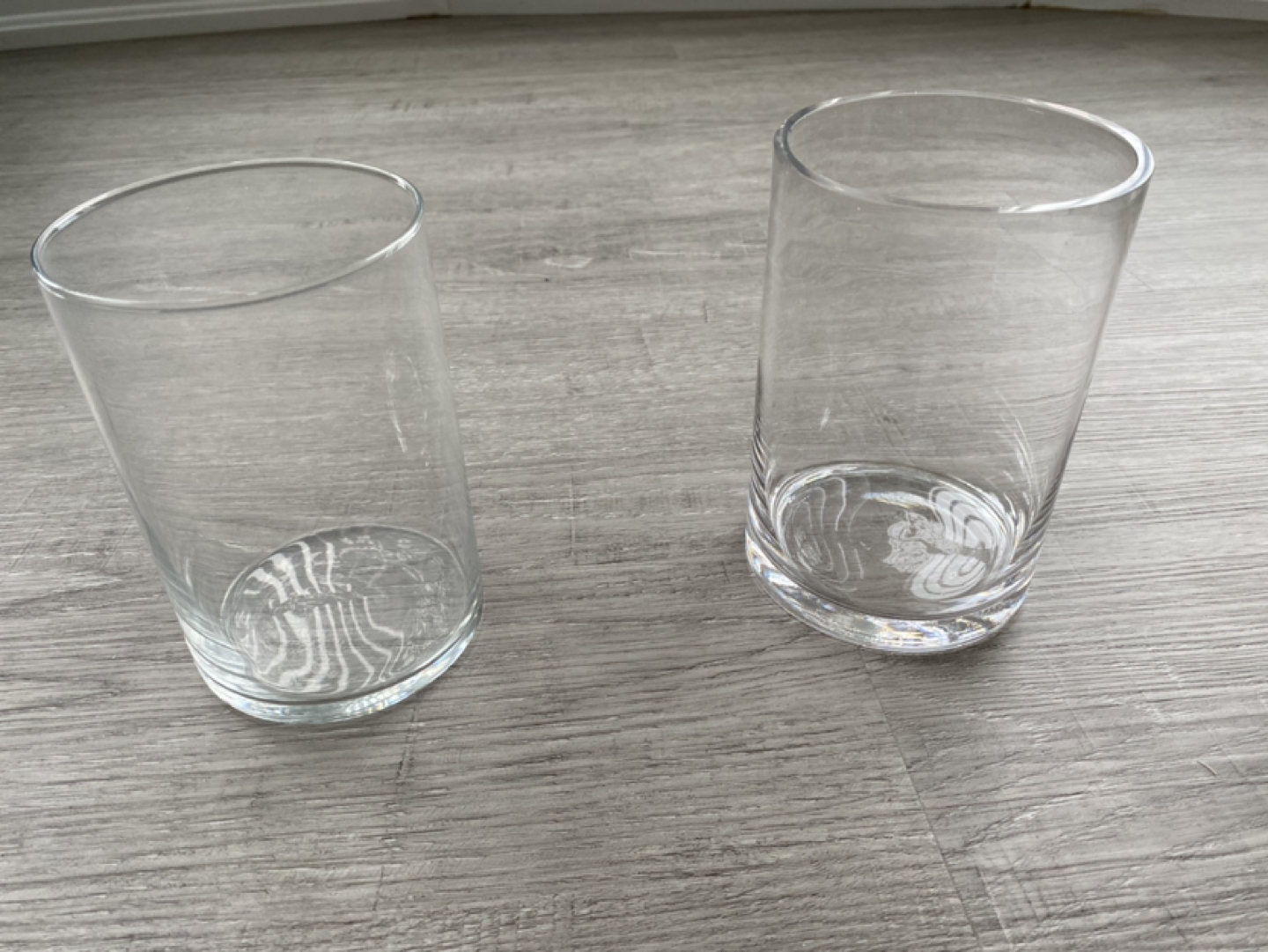 Glass vases