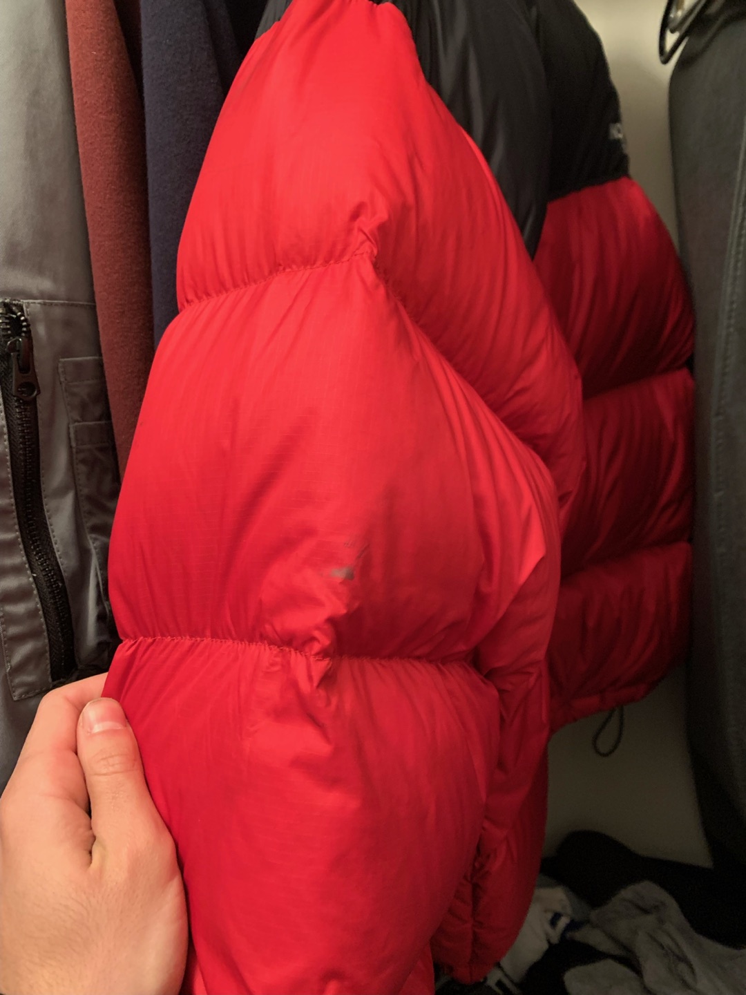 Men’s The North Face Napster Jacket in Red image indicator(5)