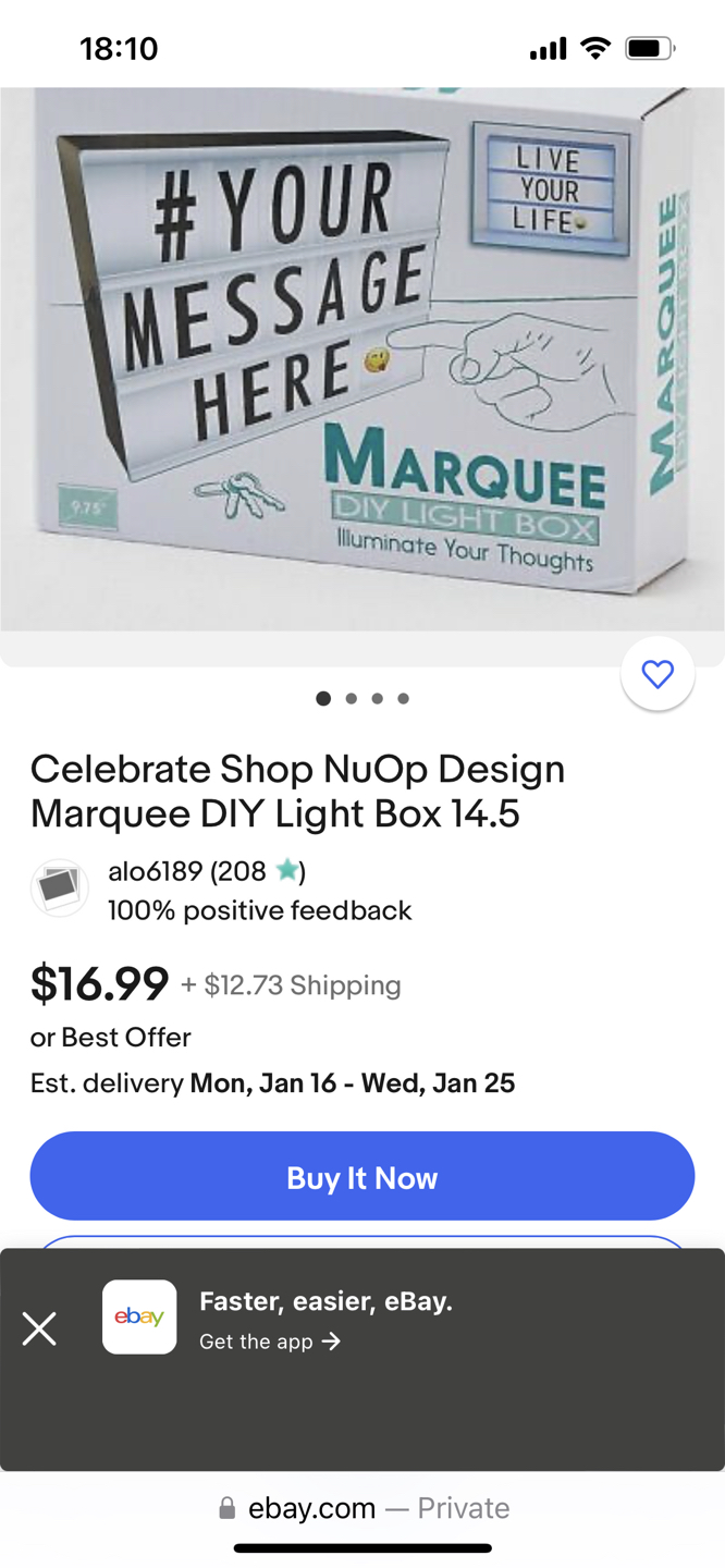 Light box image indicator(7)