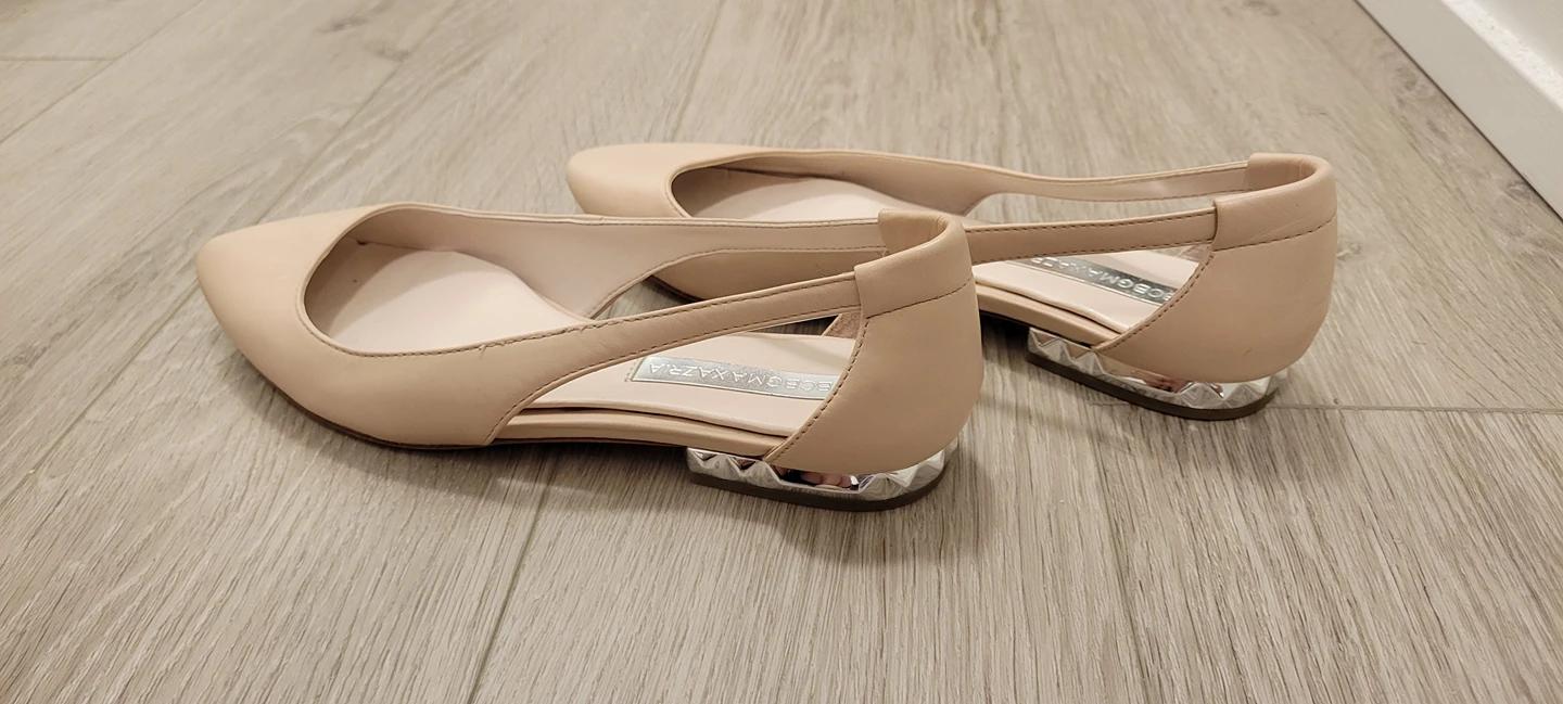 BCBG nude flats - size 5.5M/35.5 🥿 thumbnail