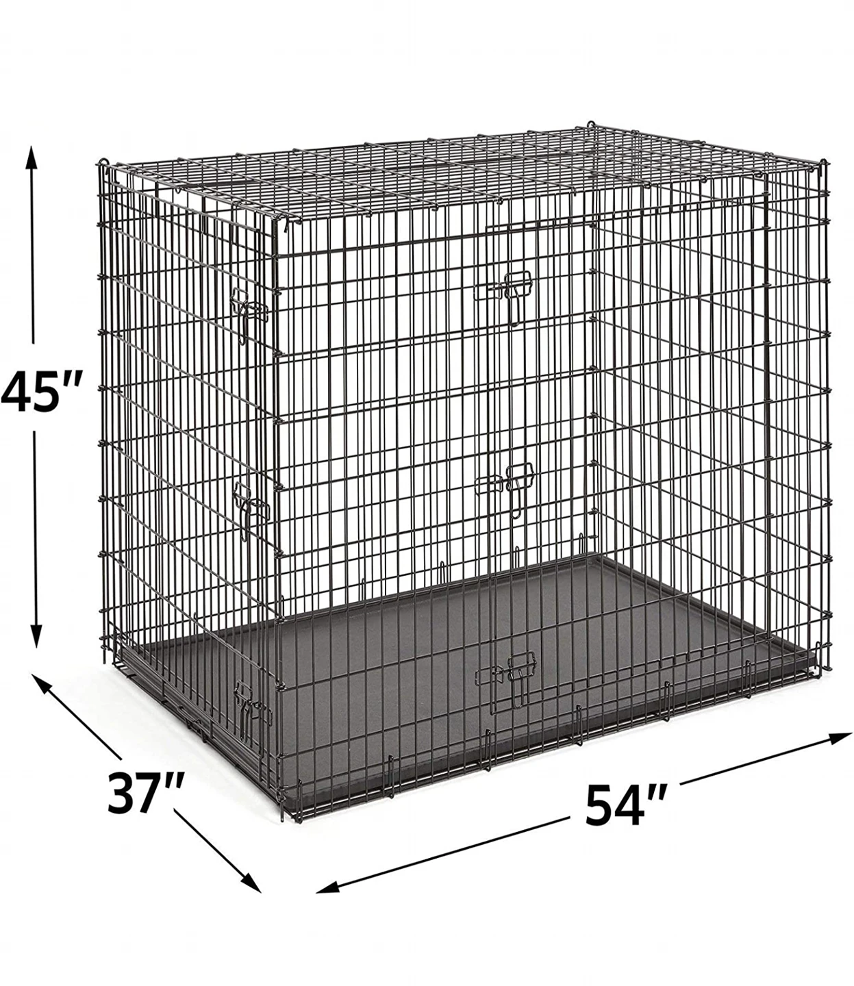 XXL Dog Crate with Tray thumbnail
