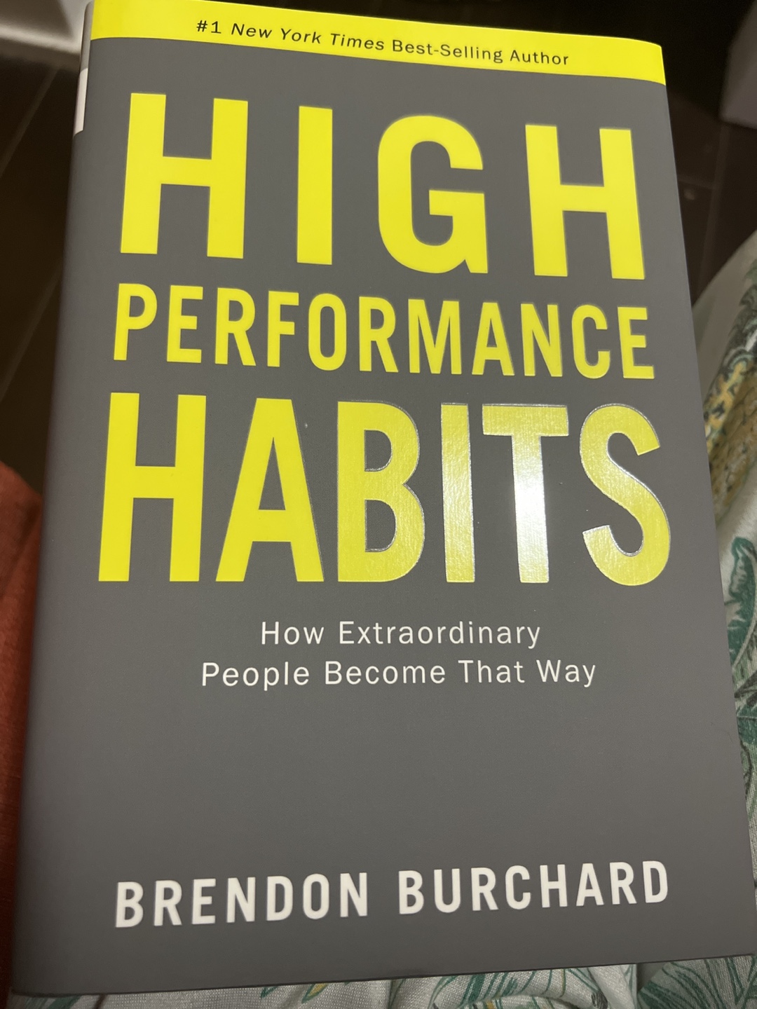 High performance habits hard cover book thumbnail