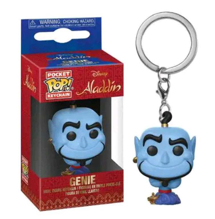 NEW IN BOX Funko Pop Disney Key Chain Aladdin Genie