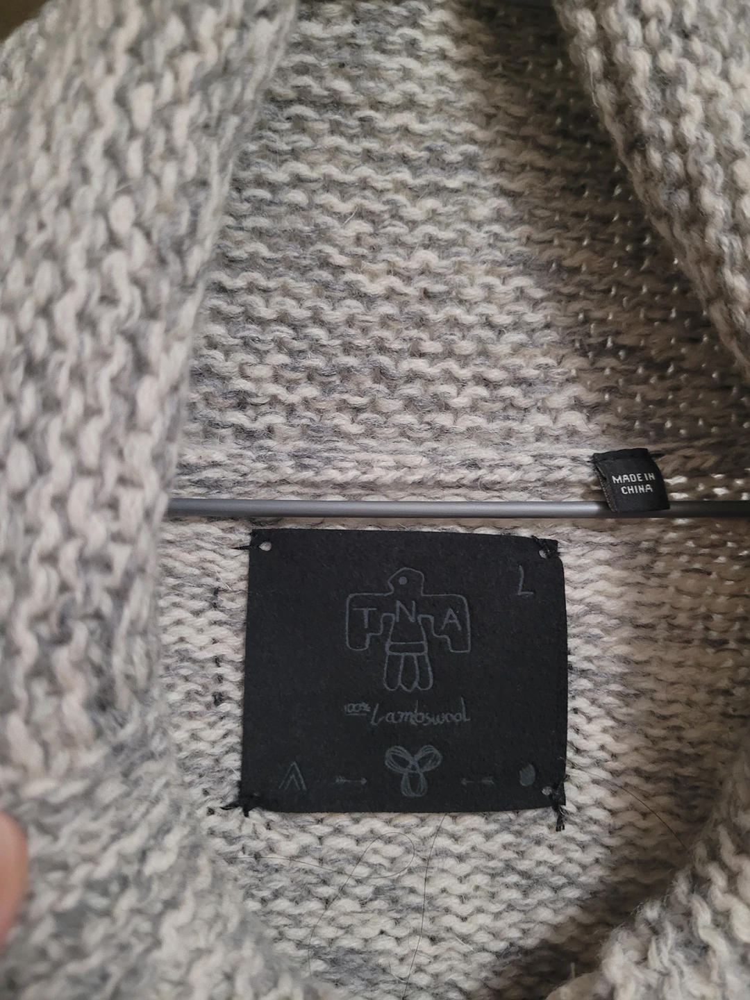 TNA knit cardigan - photo 3