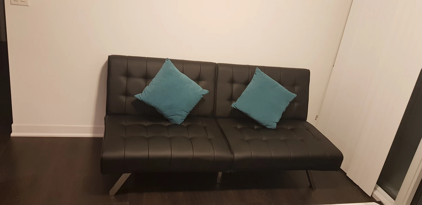 DHP Emily Convertible Futon Black. Brand New. - photo 2