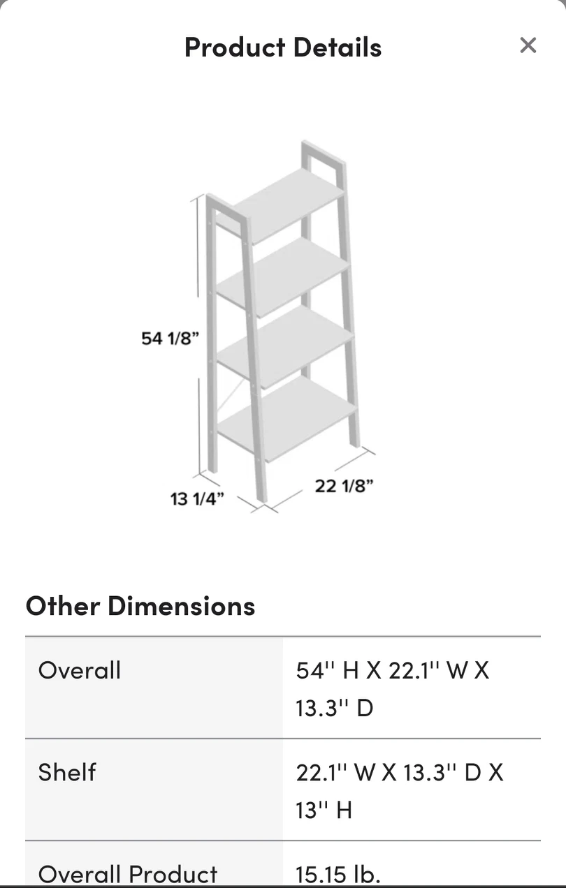 bookcase/plant holder - photo 2