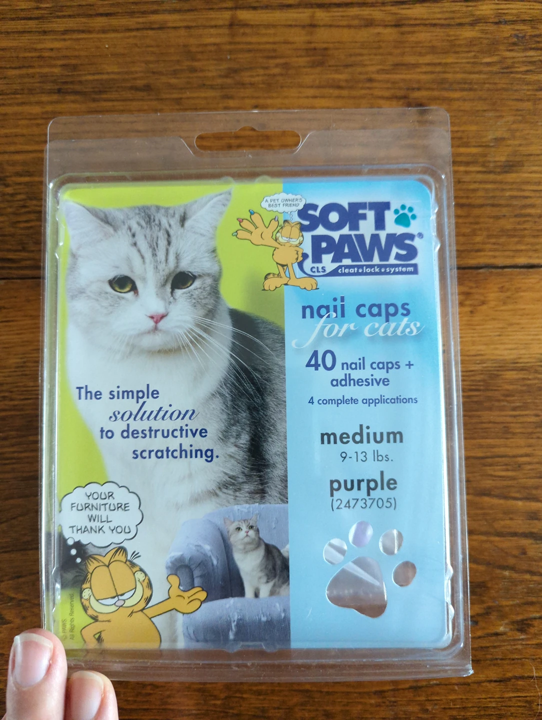 Soft Paws nail caps thumbnail