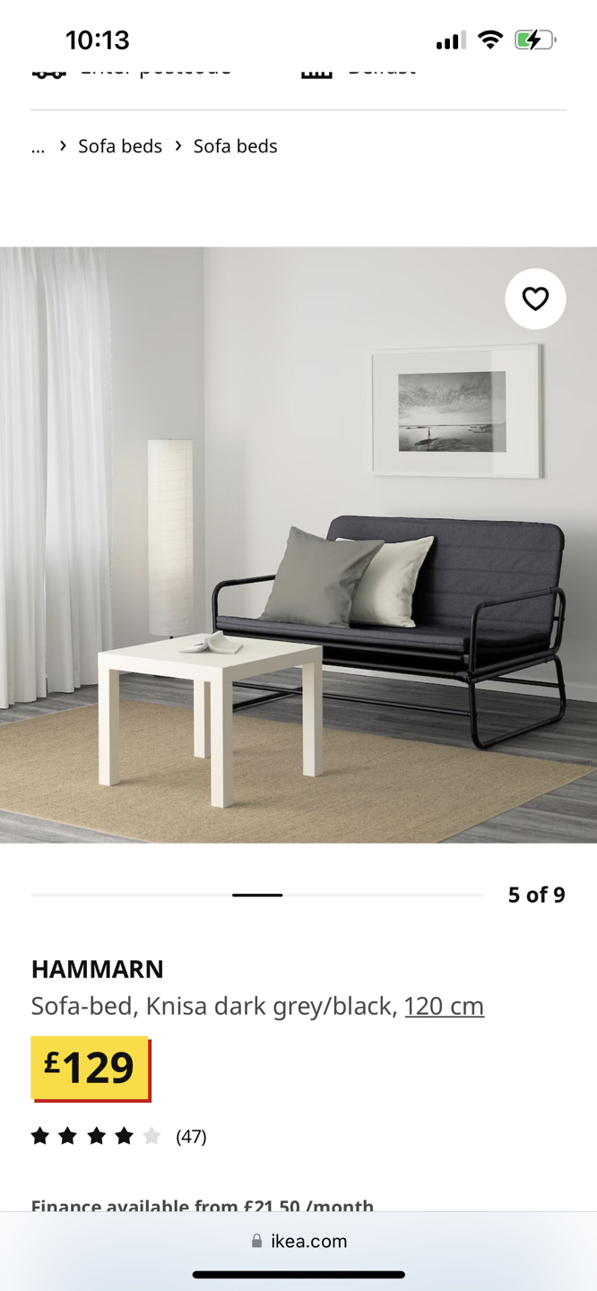 IKEA sofa bed - photo 4