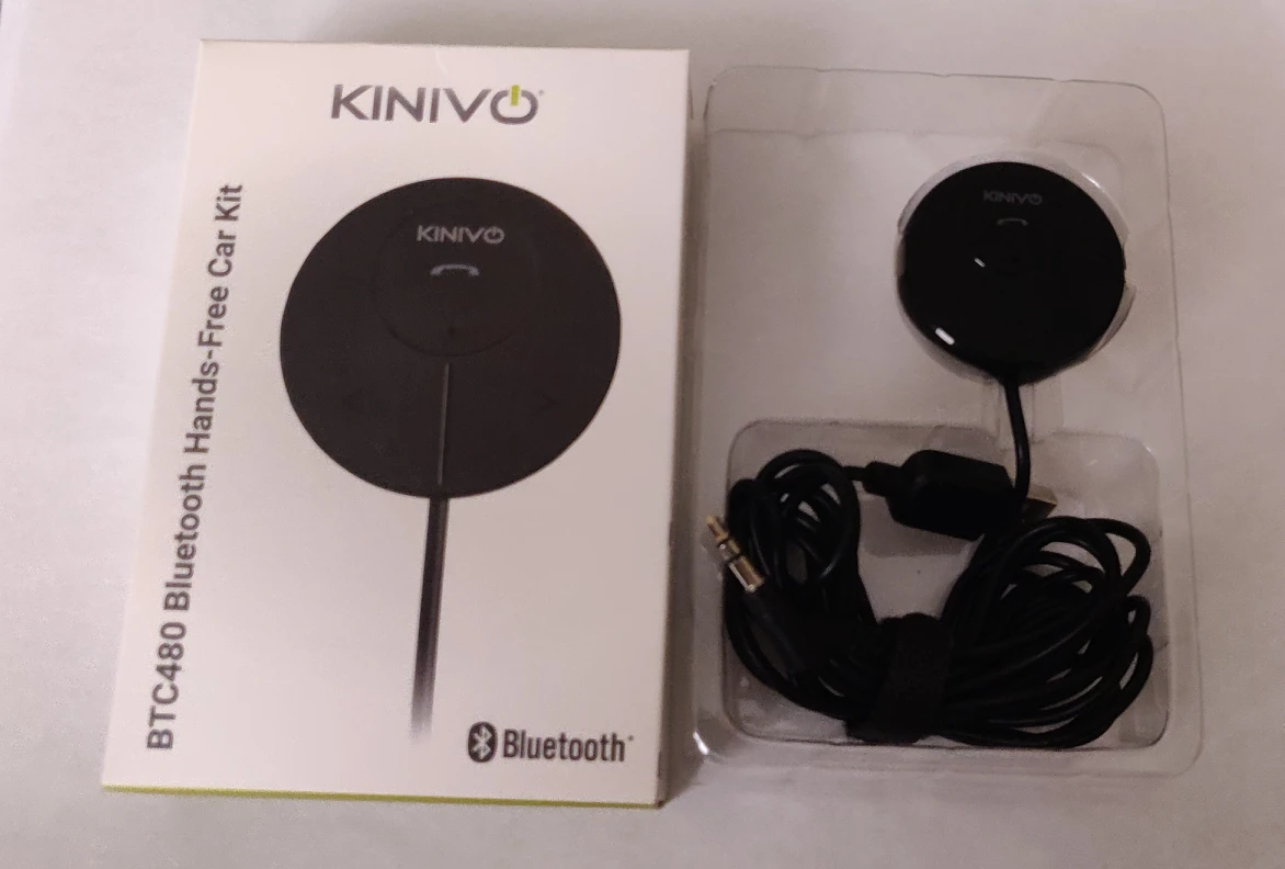 Like New! Bluetooth Hands-Free Car Kit image indicator(4)