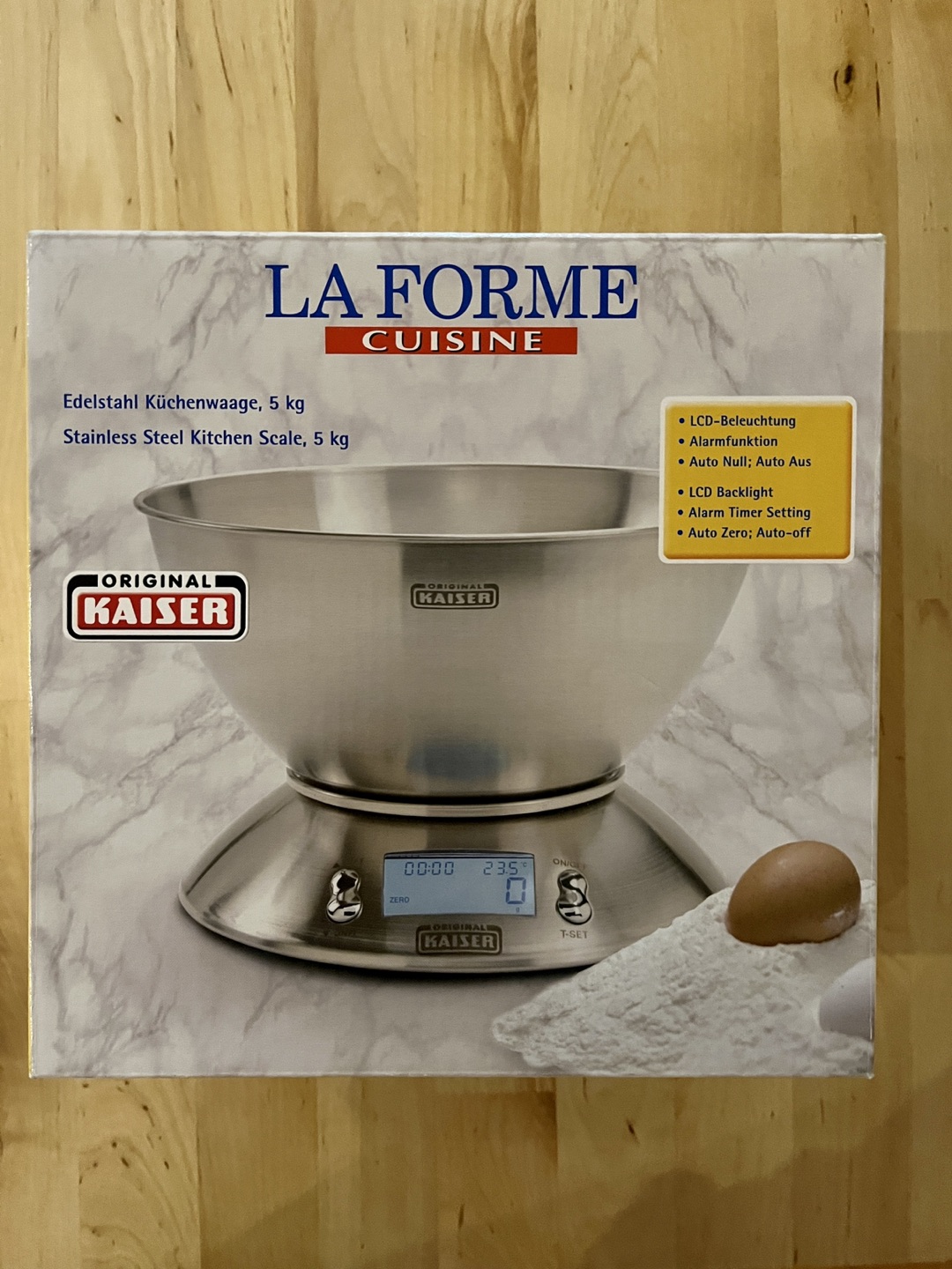 Original Kaiser Stainless Steel Kitchen scale image indicator(3)