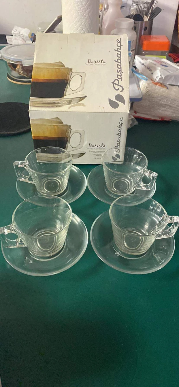 tea cup set of 4