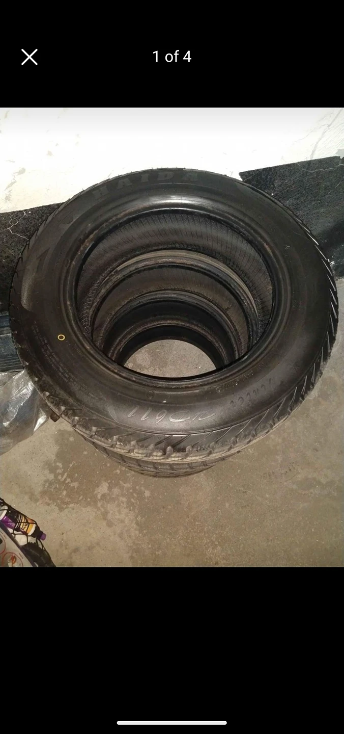 WINTER TIRES -- 175-65-14"