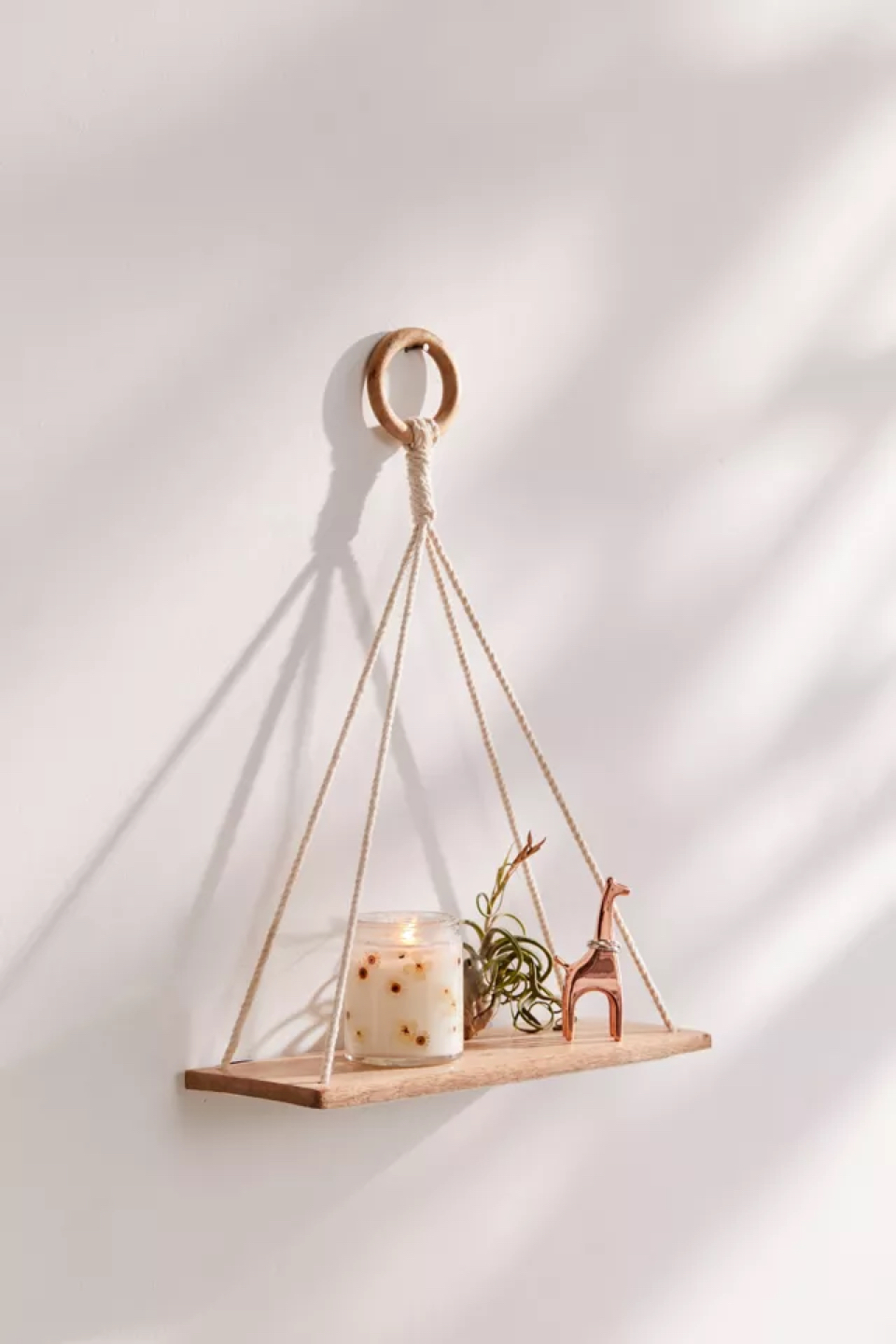 Urban Outfitters Elie Macramé Hanging Shelf thumbnail