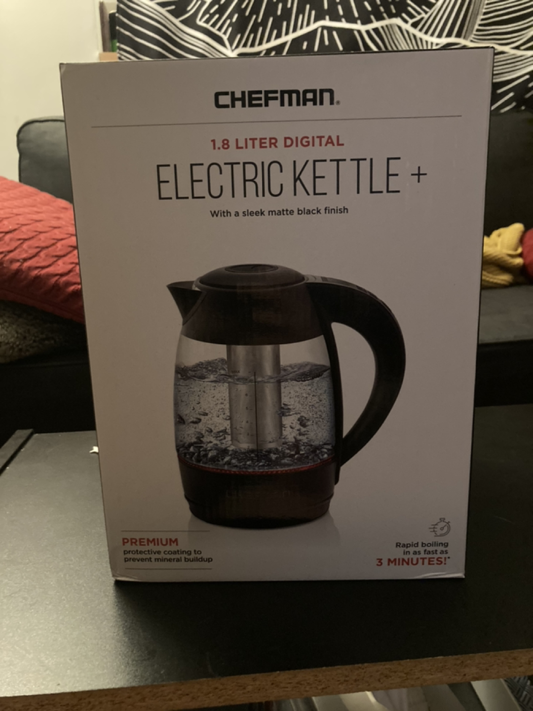 BNIB Temperature Control Electric Kettle thumbnail