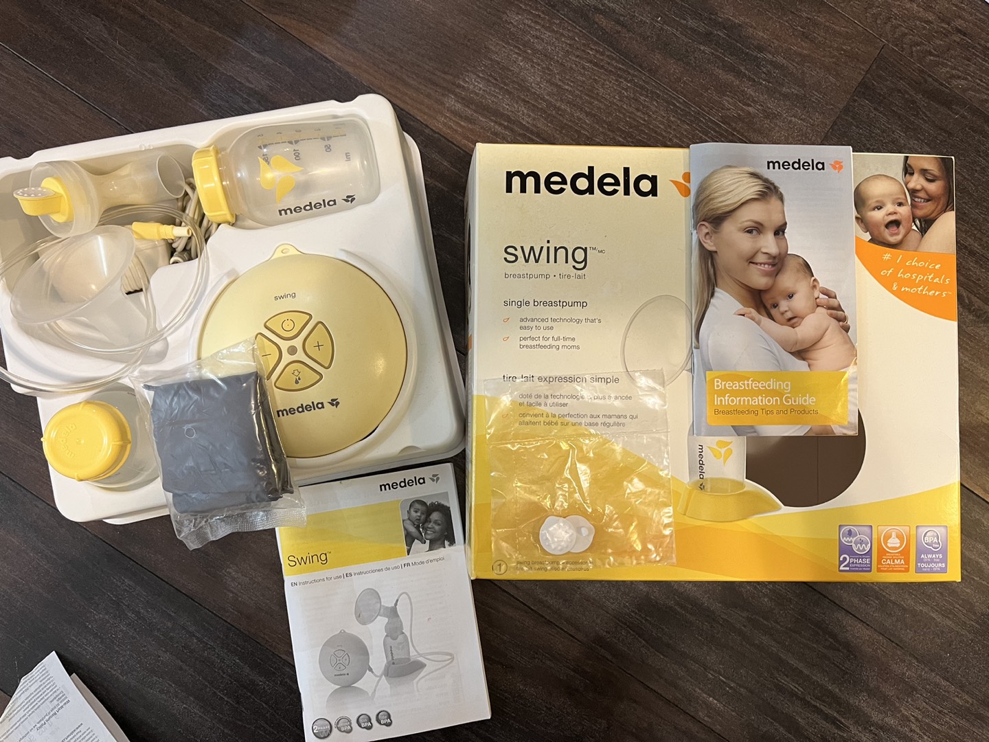 MEDELA SWING™ SINGLE ELECTRIC BREAST PUMP