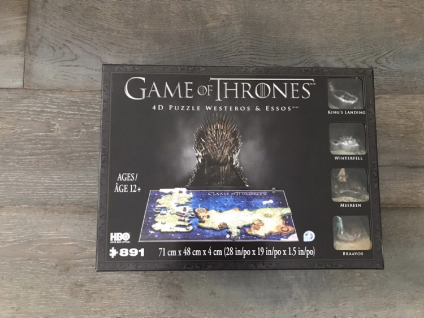 Game of Thrones 4D Puzzle thumbnail