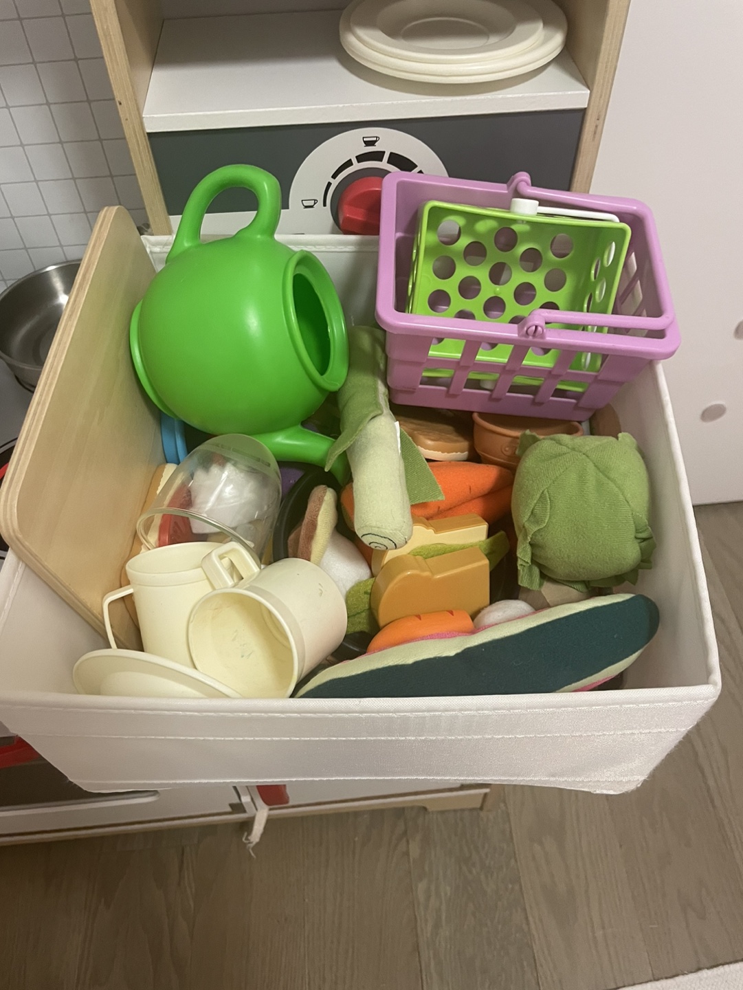 Hape kids all in 1 wooden play kitchen + accessories - photo 4