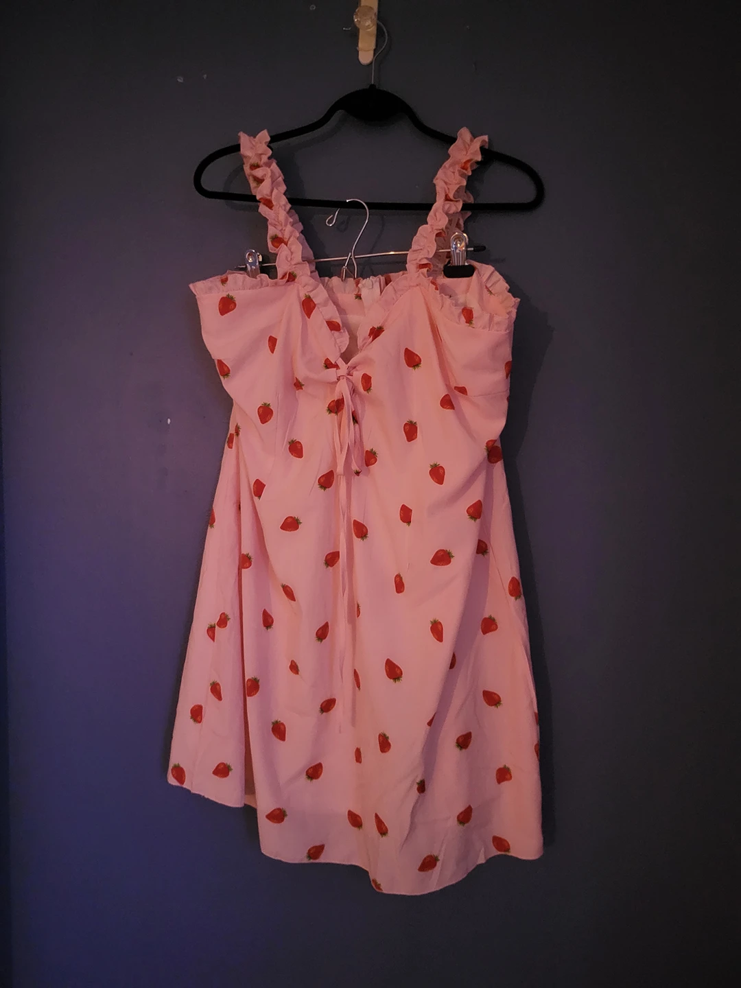 shein strawberry sun dress thumbnail