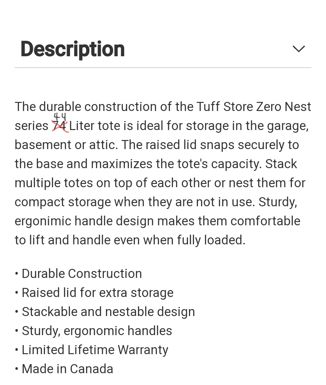 Two (2) Storage Bins 44L image indicator(2)