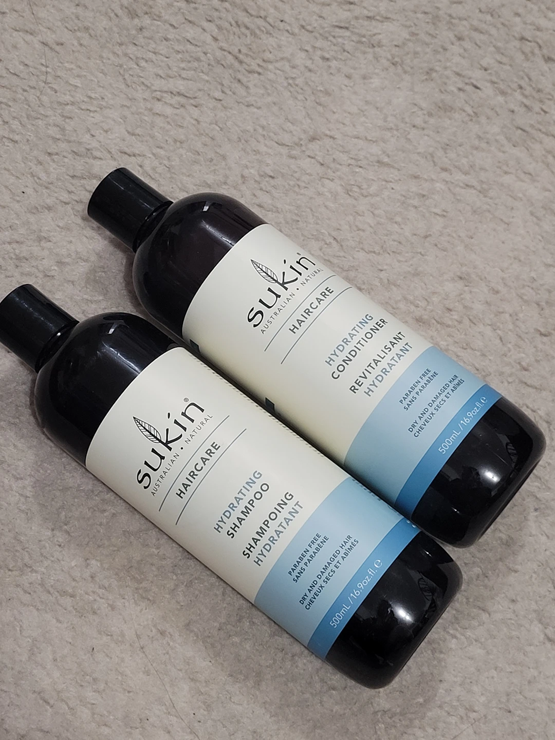 Sukin Shampoo and Conditioner