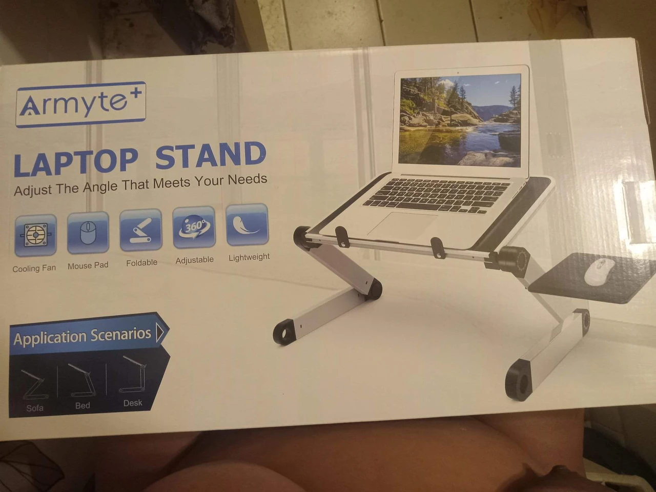 New!!! laptop stand with fan