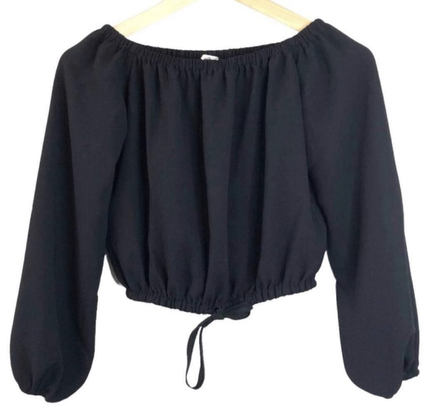 Wilfred off the shoulder cropped blouse