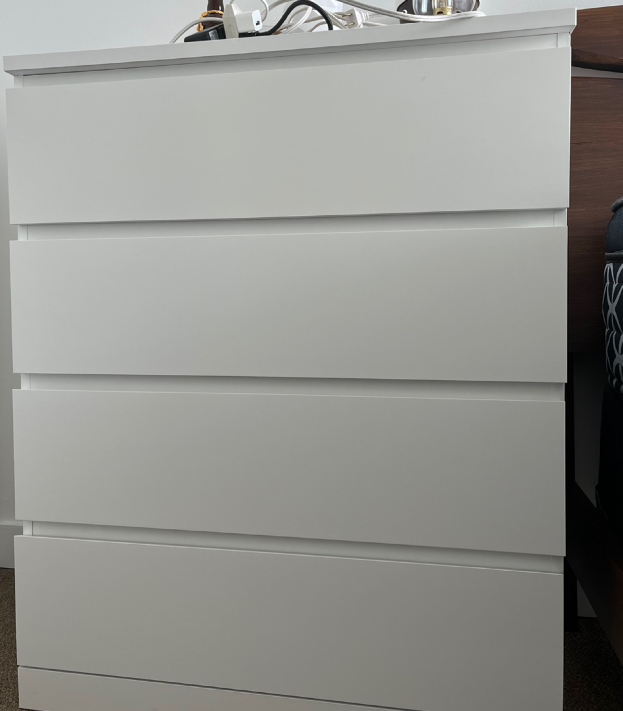 4-drawer chest, white, - photo 2