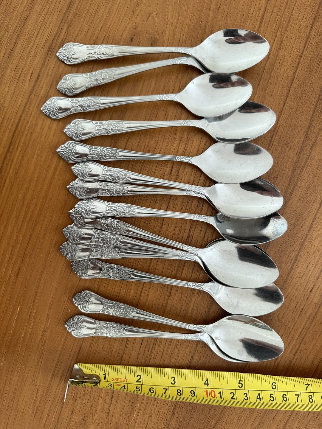 14 pieces dessert spoons  #freecycle