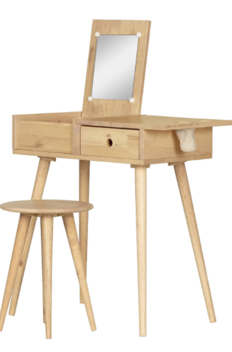 Scandinavian styled Wood vanity