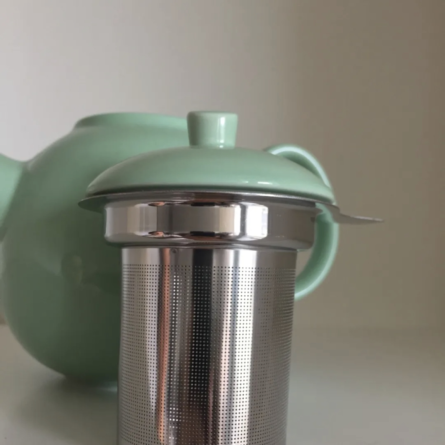 David’s Tea Mint Green Teapot image indicator(2)
