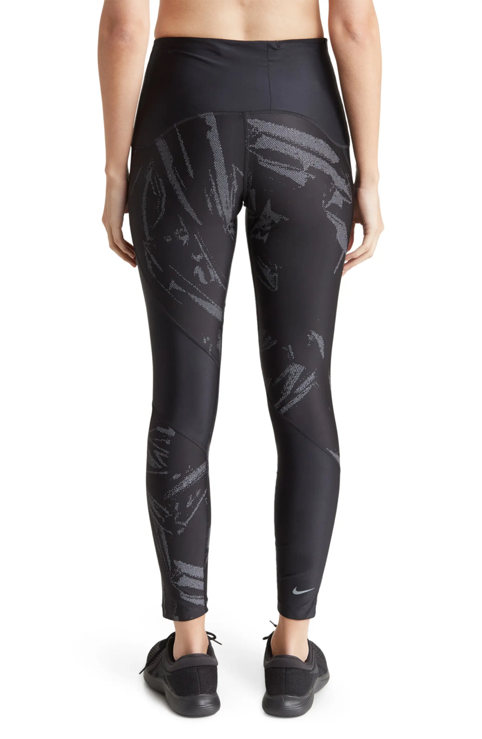 Nike 7/8 abstract print reflective leggings - photo 3