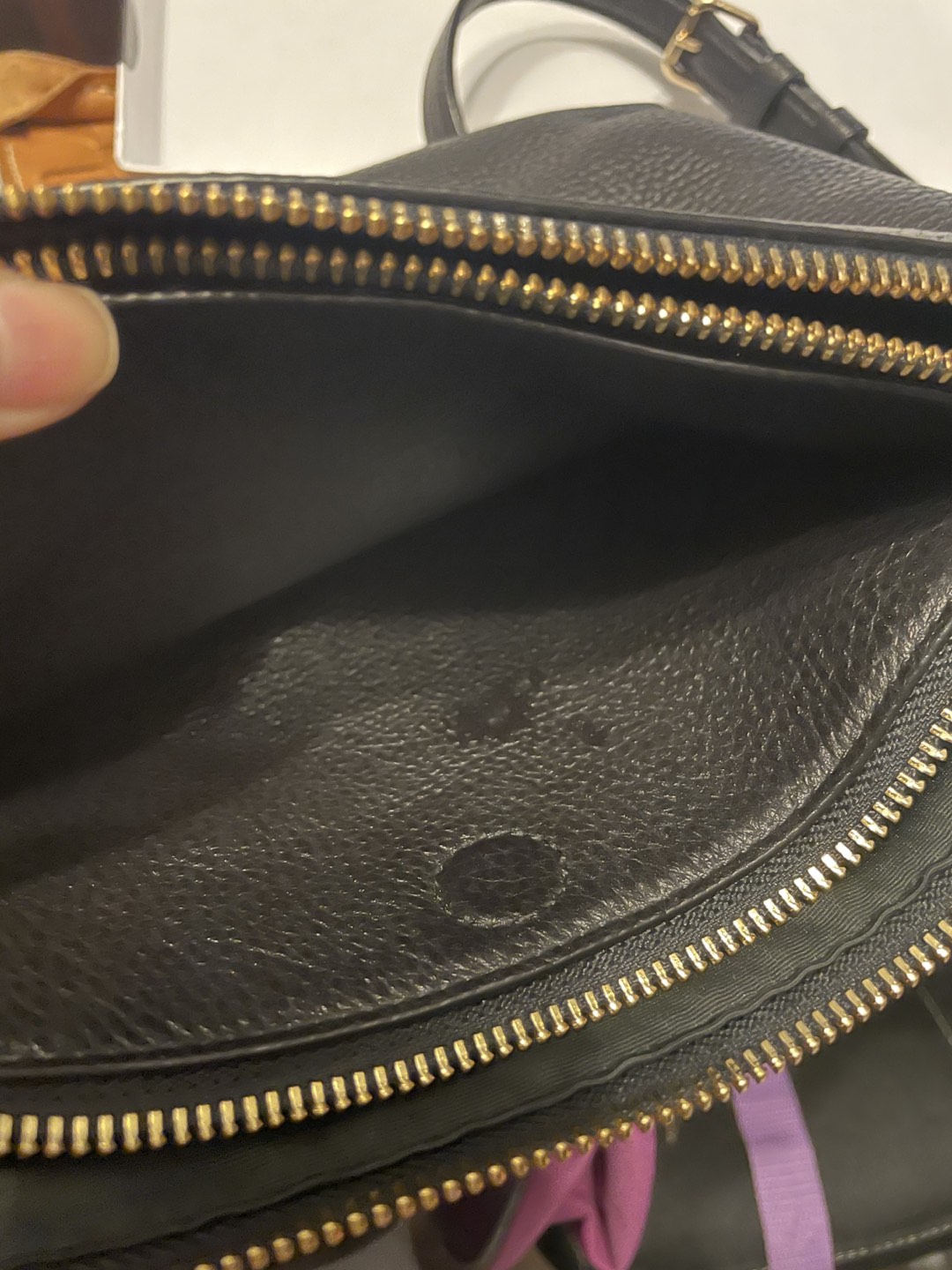 COACH pebble leather MIA crossbody in black - photo 5