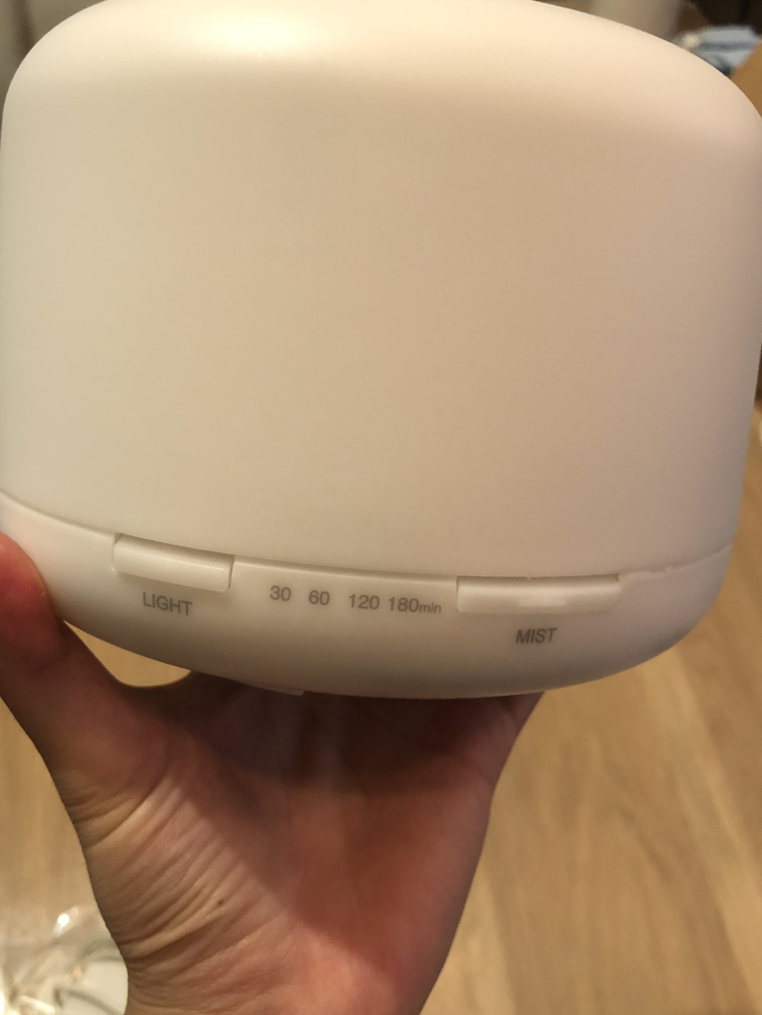 Muji large aroma diffuser LED light + 1 essential oil - photo 4