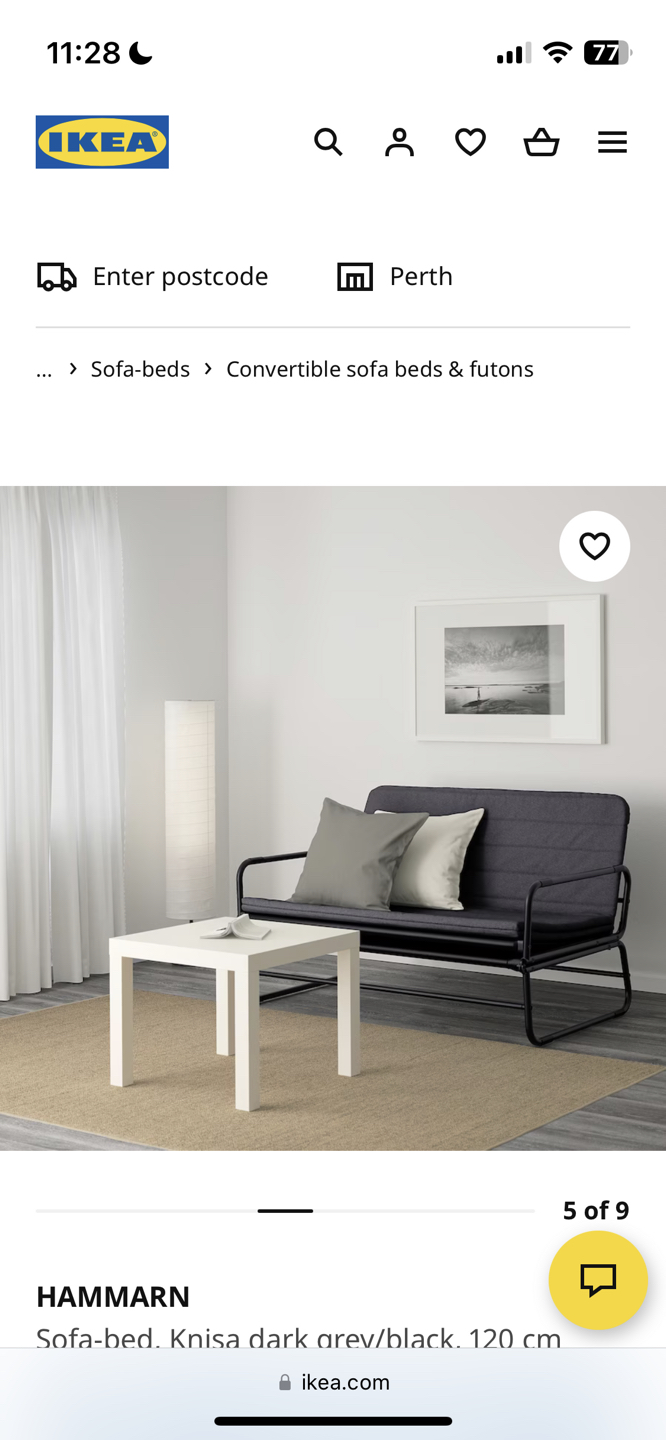 IKEA sofa bed