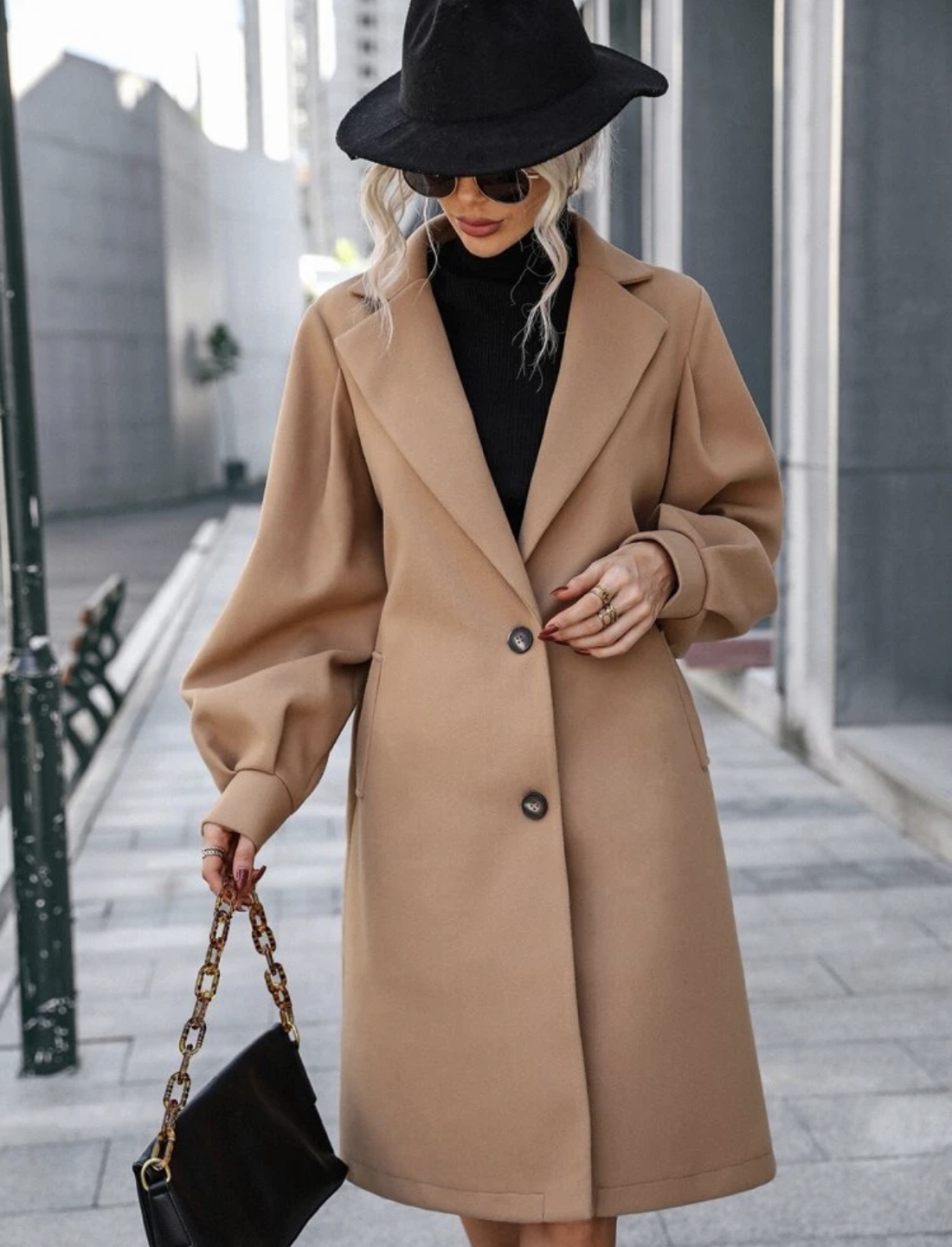 Brand-new Fashion Brown Coat - photo 2