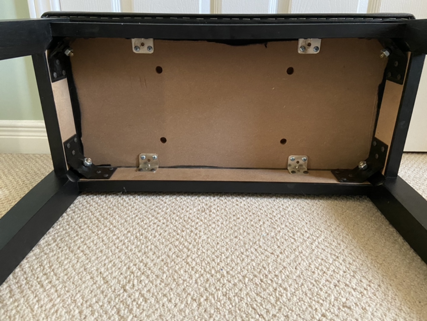 Small black bench - photo 3