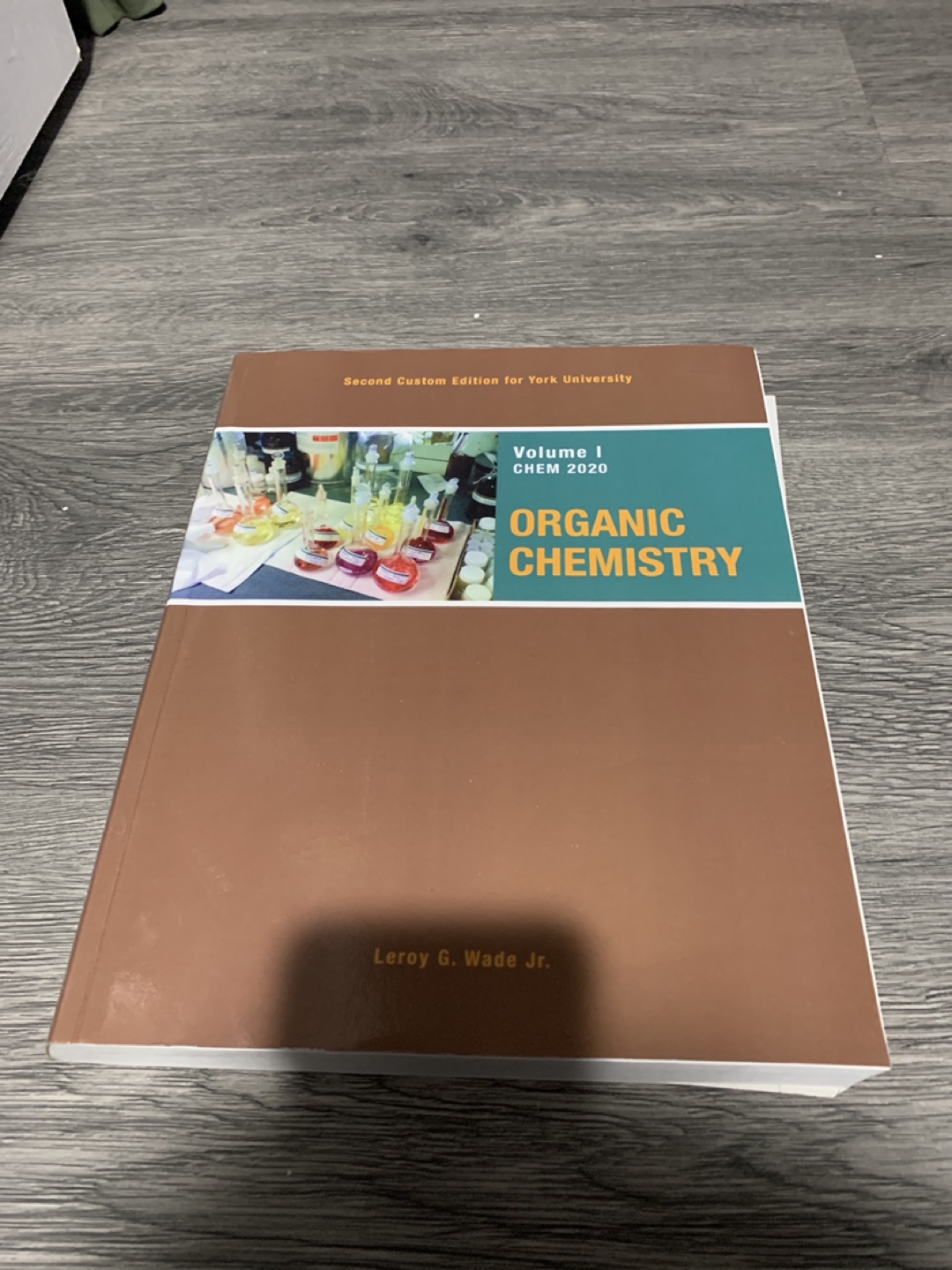 Organic Chemistry Volume I Textbook