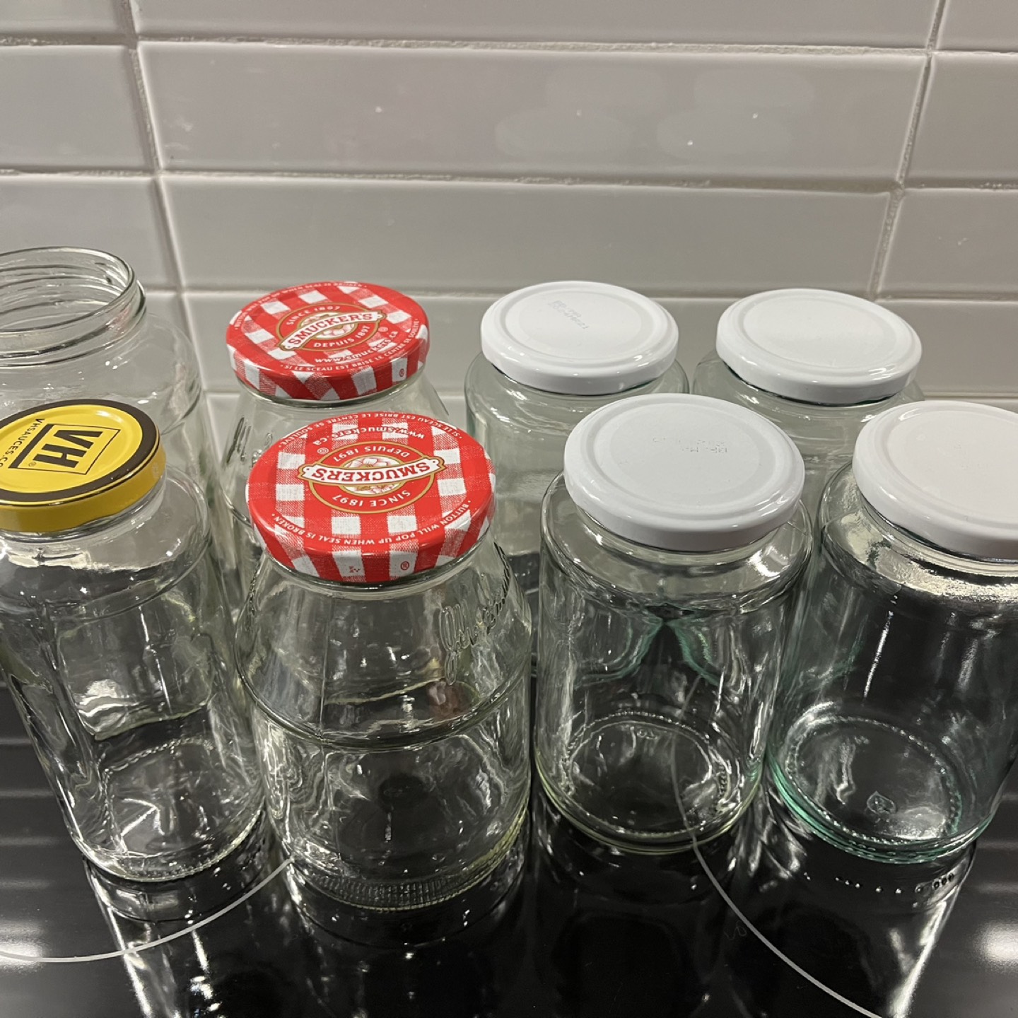 #freecycle Glass Jars - Pantry, Meal Prep, etc thumbnail