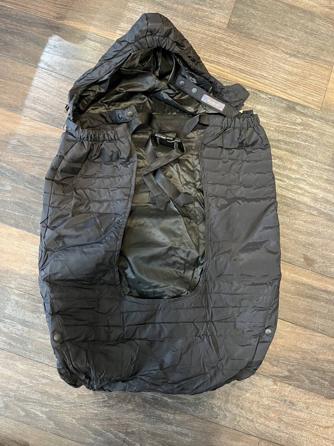 Packable Duck down baby carrier warmer with strap - photo 2