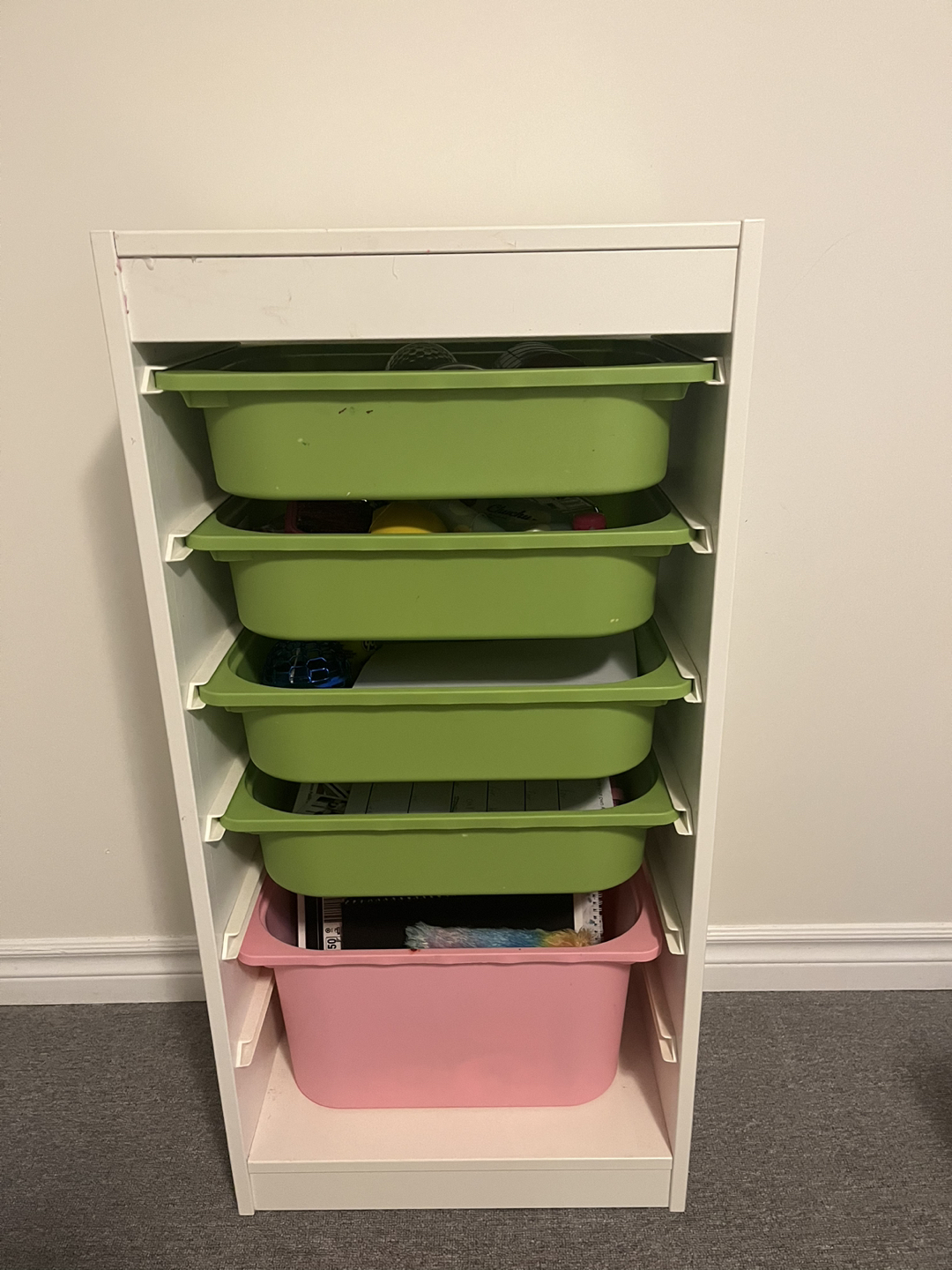Ikea shelf with drawers thumbnail