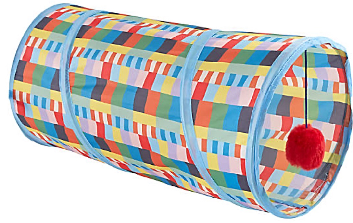 Whisker City® Spring Print Pop-Open Play Tunnel Cat Toy thumbnail