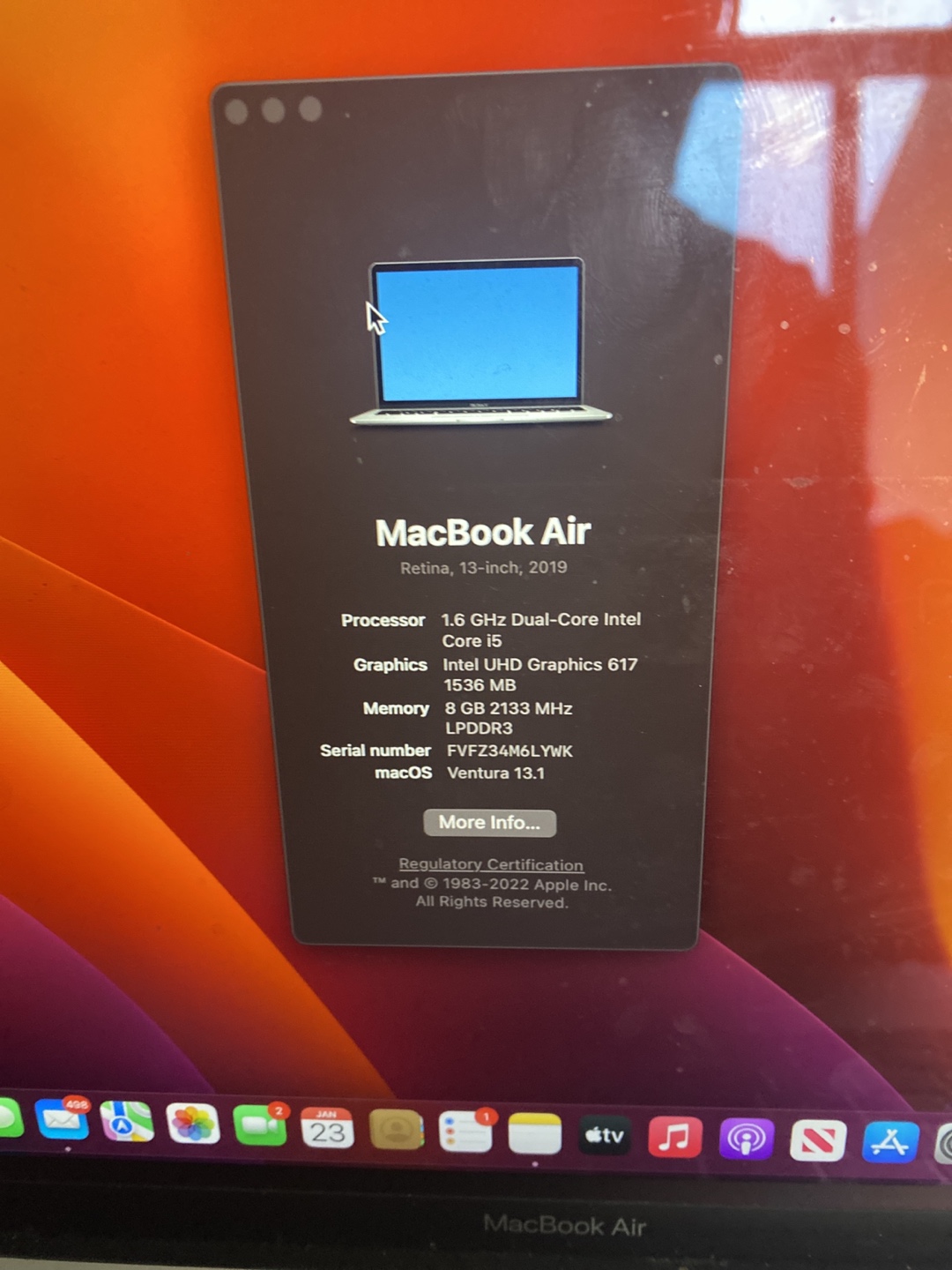2019 MacBook Air with usb c hub - photo 2