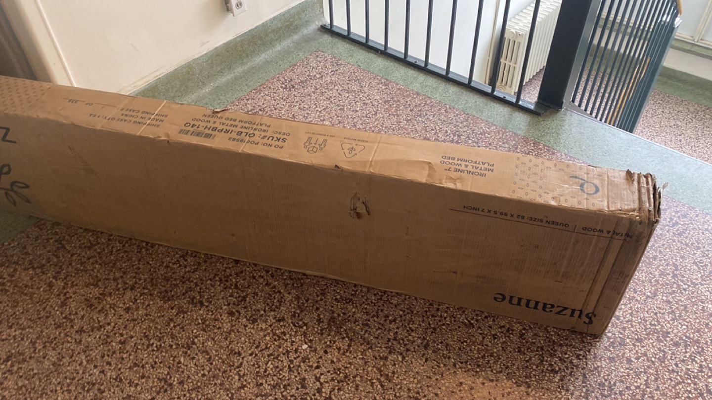 Queen size metal bed frame - photo 4