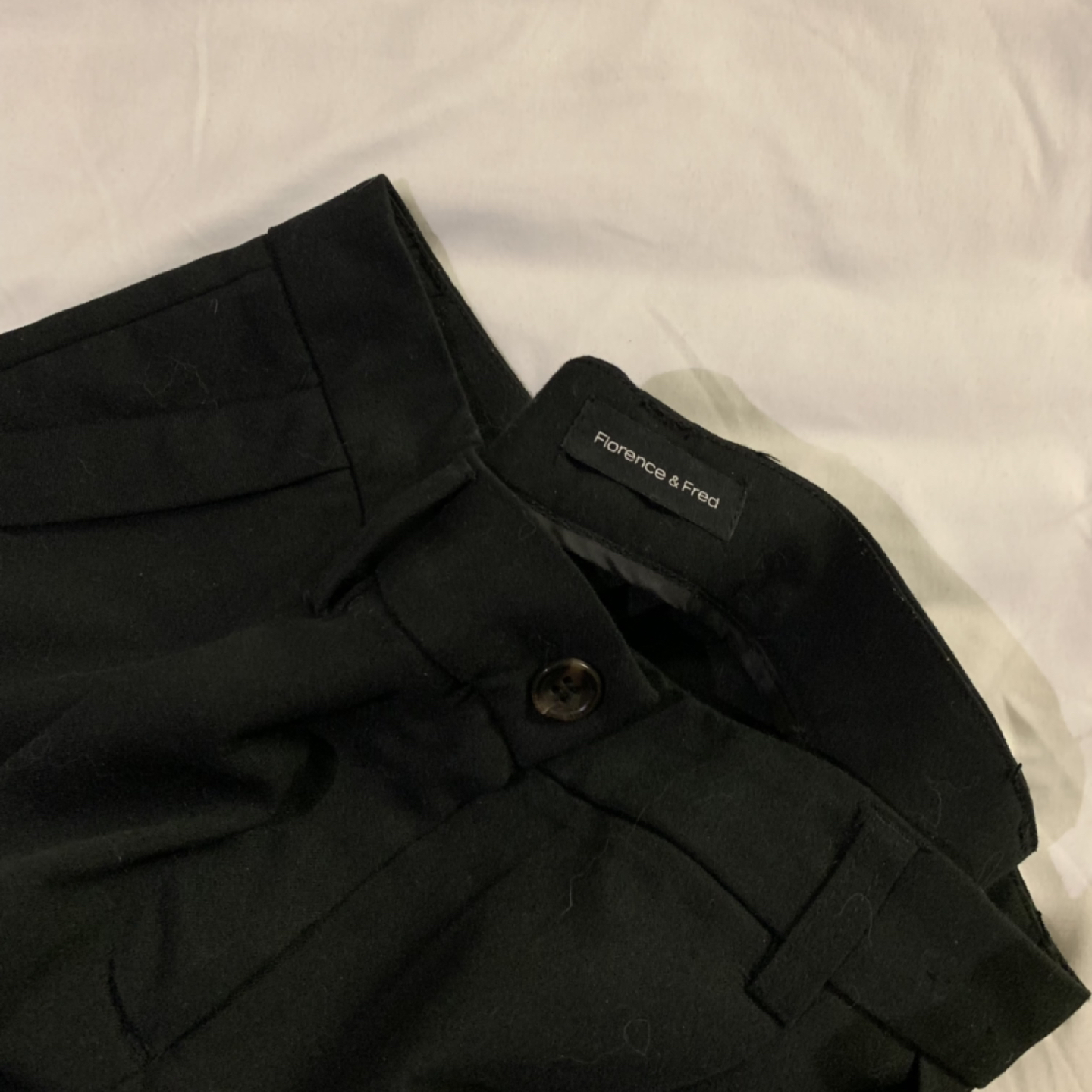 Black trouser shorts - photo 2