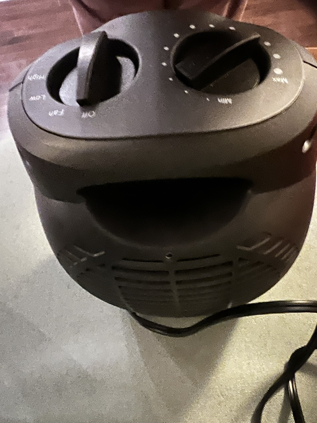 Black & Decker portable electric heater image indicator(3)