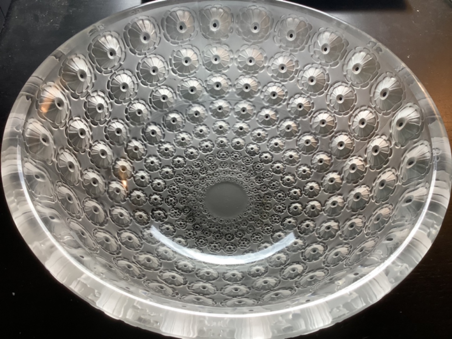 Selling spree Large Lalique Nemours bowl - photo 4